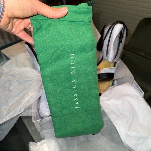 Jessica Rich Satin Noir Platform Sandal, Women’s Size 38/ US 8 - Picture 6 of 8